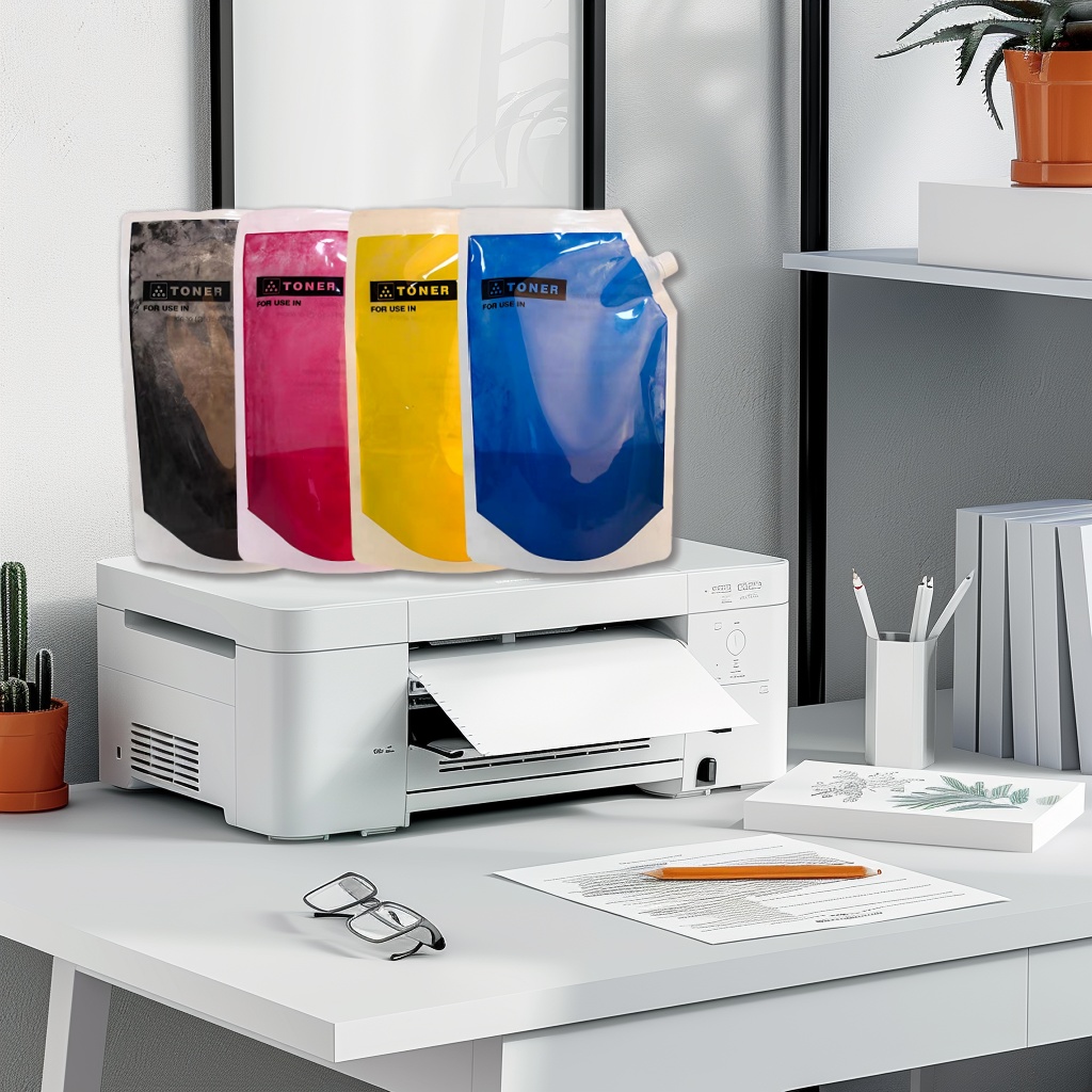 Toner Cartridge - 500 g/bolsa 6500dn recarga de tóner