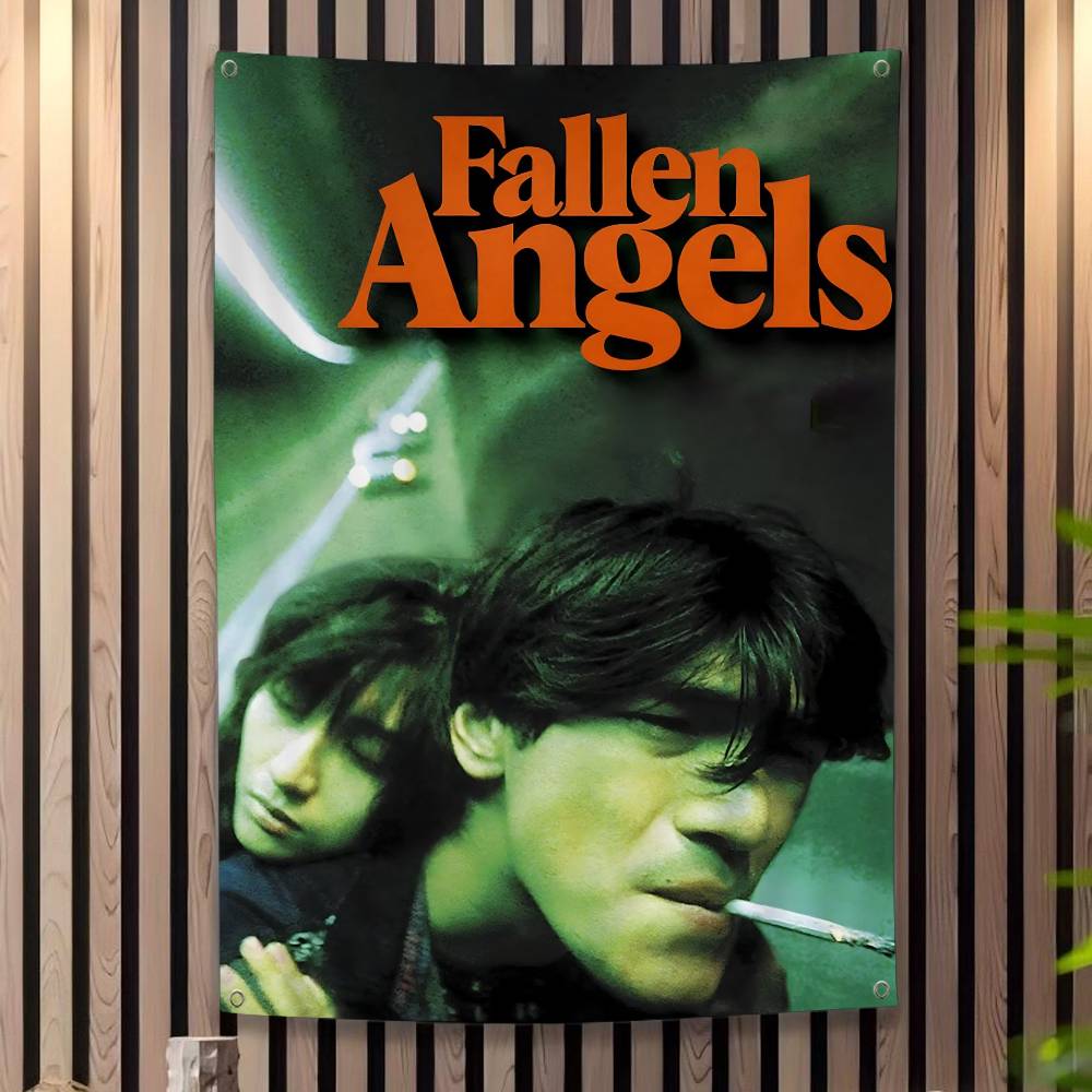 Commercial Printing Company - Bandera Retro Fallen Angels 1995, Impresión