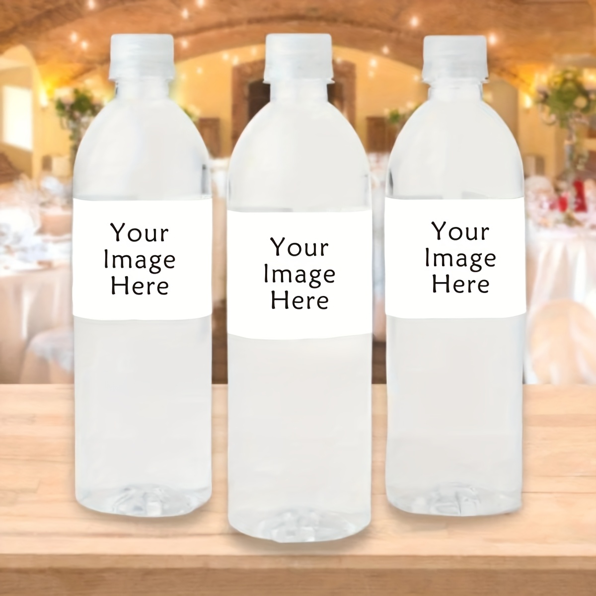 Label Maker - 30 Etiquetas Personalizadas para Botellas de