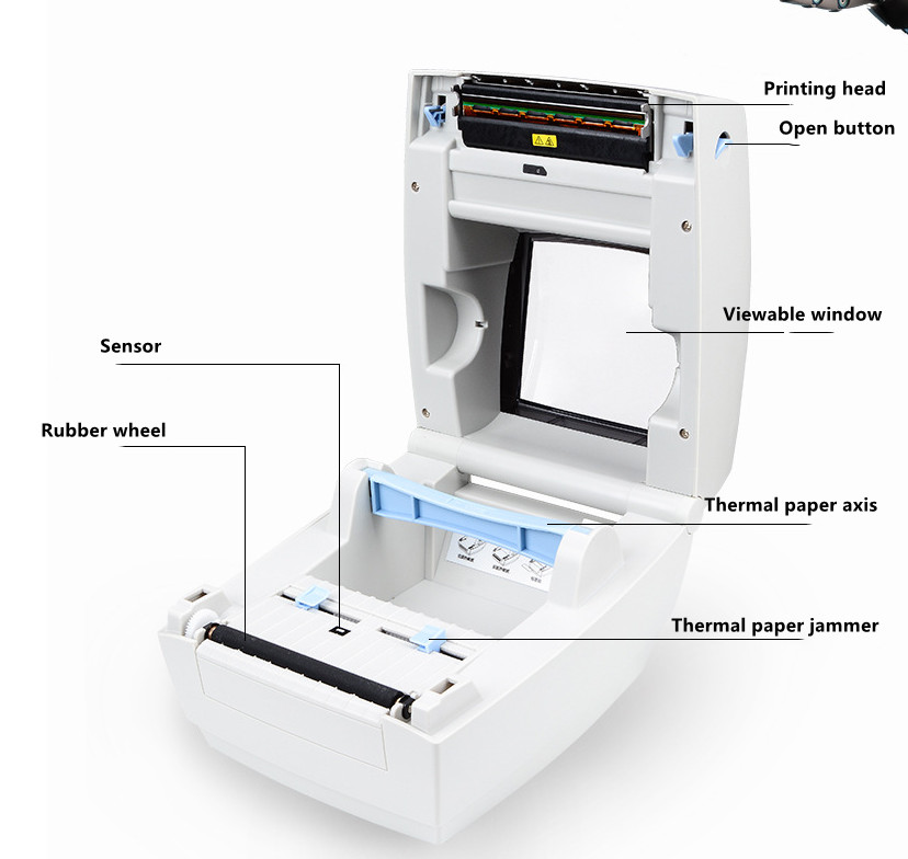 Impresora térmica de etiquetas - Thermal Printer reseña y precio
