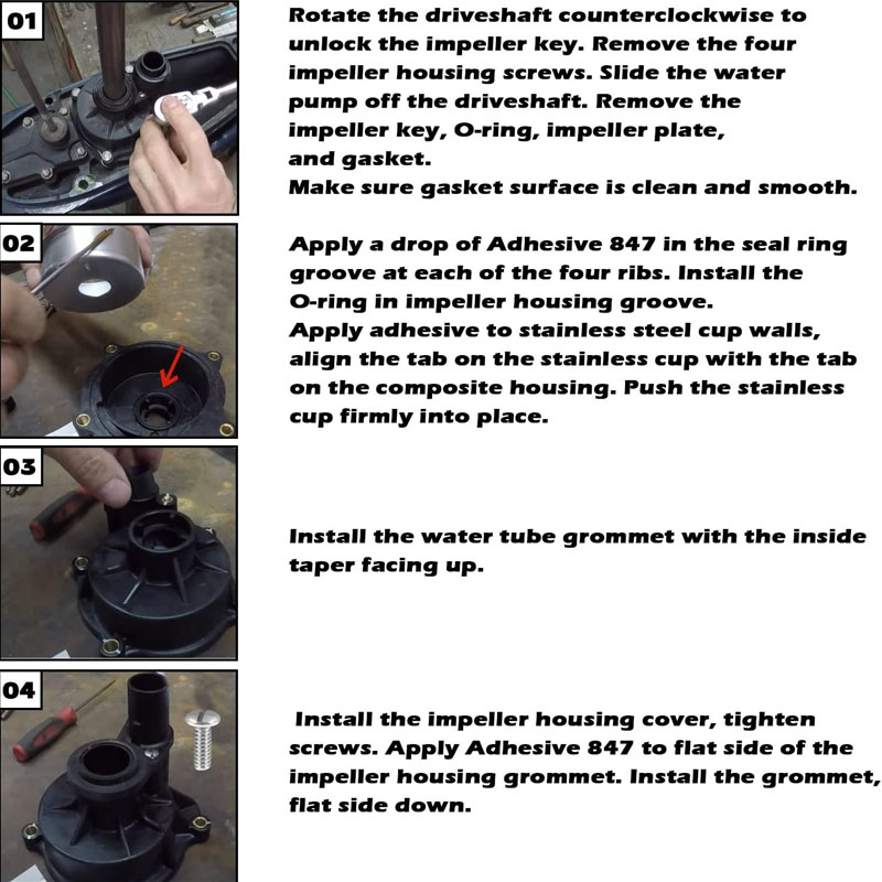 Kit de bomba de agua fuerabord - Ink Cartridge reseña y precio