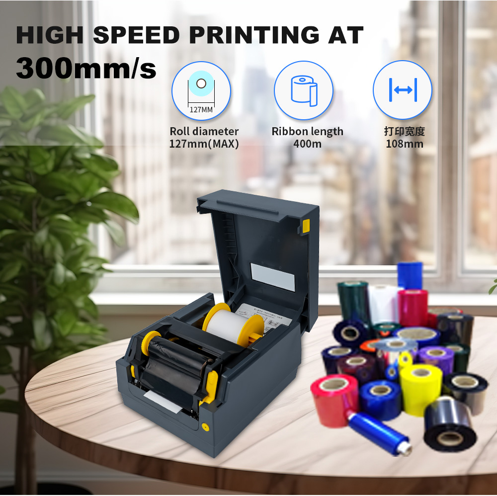 Impresora de etiquetas de tran - Barcode Printer reseña y precio