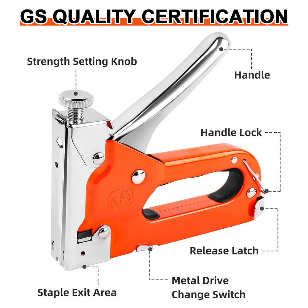 Kit de pistola grapadora 4 en  - Stapler Heavy Duty reseña y precio