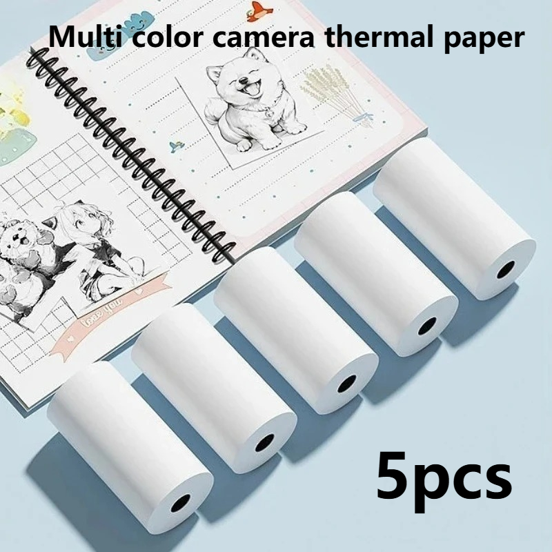 5 rollos de pegatinas adhesiva - Thermal Printer reseña y precio