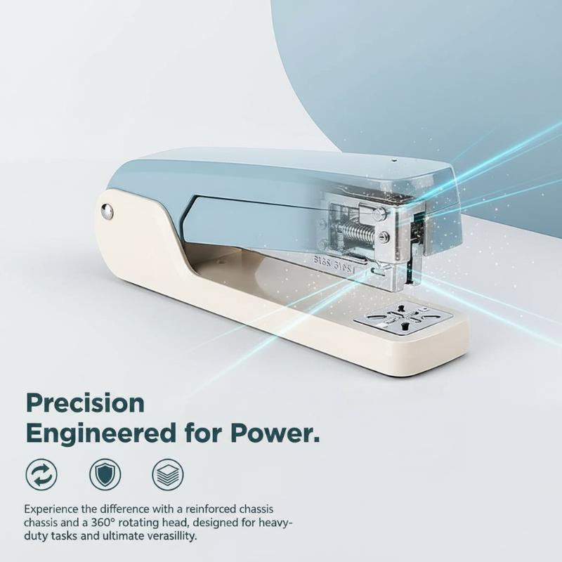 Engrapadora Giratoria 360° de  - Stapler Heavy Duty reseña y precio